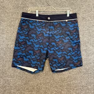 Mackeene Designer Swim Board Shorts Mens 34 Trunks Paris St Barth Pocket